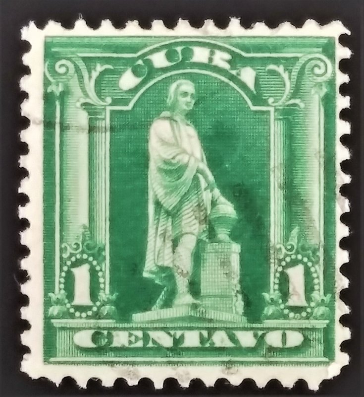 1899 CUBA  1c USED STAMP - ID:7336