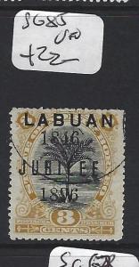 LABUAN   (P2507B)  JUBILEE TREE 3C   SG 85   VFU 