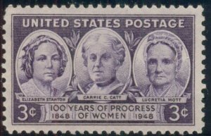 #959, 3¢ AMERICAN WOMEN PROGRESS LOT OF 400 MINT STAMPS SPICE UP YOUR MAILINGS!