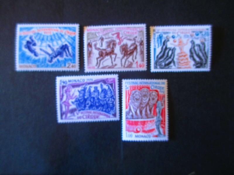 Monaco #1130-34 Mint Never Hinged- (BZ9) WDWPhilatelic! 