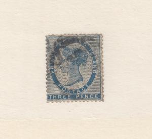 PRINCE EDWARD ISLAND REF# KM40 # 2  F  3d QUEEN VICTORIA BLUE CAT VALUE $450