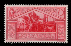 ITALY Scott 253 MH* 1930 75c stamp