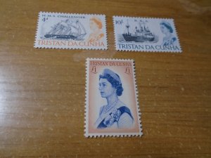 Tristan da Cunha  #  113-15  MNH