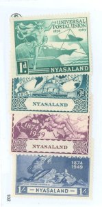 Nyasaland Protectorate #87-90 Mint (NH) Single (Complete Set)