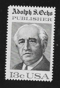 SC# 1700 - (13c) - Adolph Ochs - MNH single