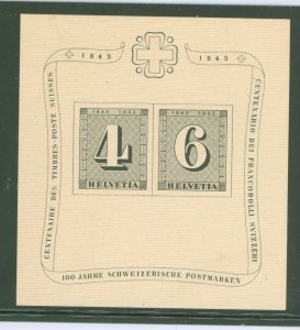 Switzerland #B131 Mint (NH) Souvenir Sheet