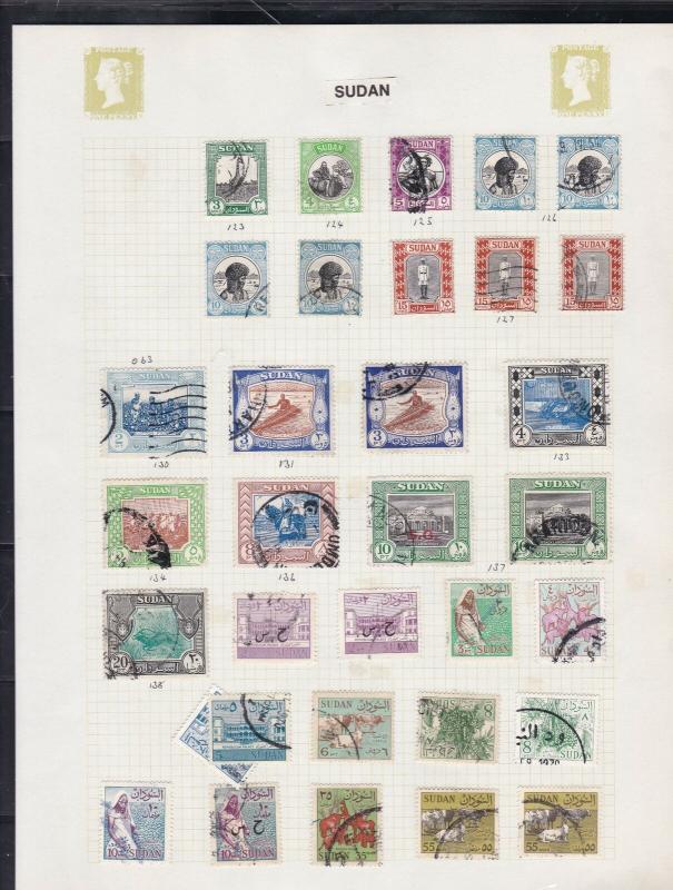 south egypt stamps page ref 16904