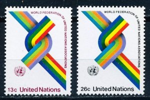 United Nations - New York #272-273  Set of 2 MNH