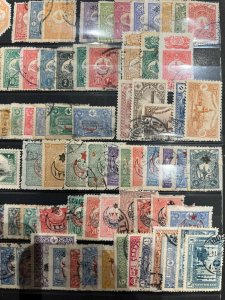 Turkey Ottoman 1863 1920 Mixed Postage Collection 125+ Stamps - Good Selection