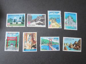 Korea 1973 Sc 845-852 MNH