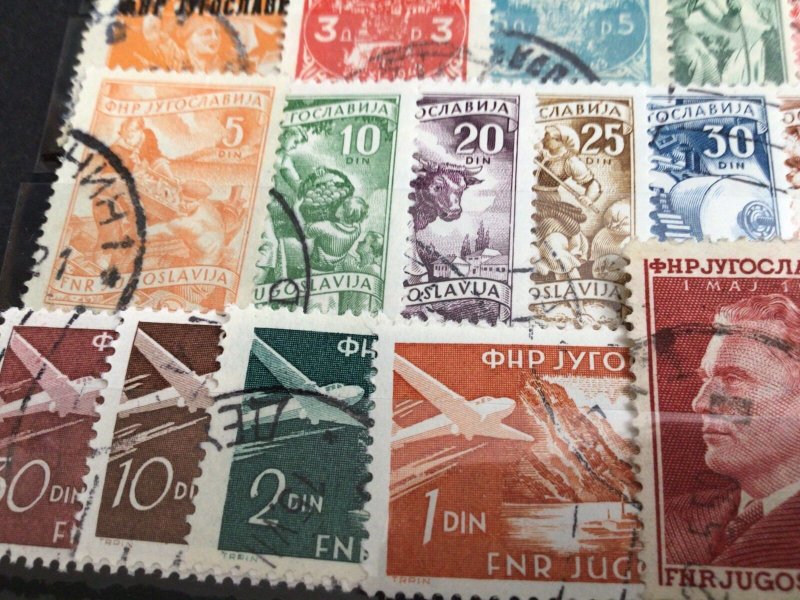 Yugoslavia vintage stamps  62692