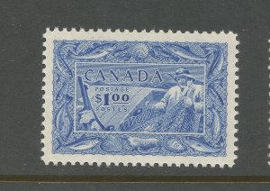 Canada # 302, Unused, Superb, OG, NH. Crowe graded 98 cert. SMQ $ 200.00