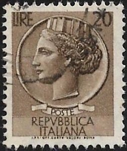 Italy Scott # 680 Used. All Additional Items Ship Free.