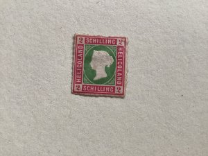 Heligoland Queen Victoria stamp A4128