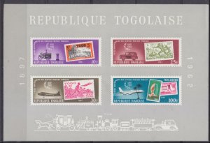 1963 Togo 359-362/B10b 65 years of postal service in Togo 6,00 €