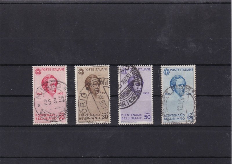 italy 1935   used stamps  bellini cat £31 Ref 8167