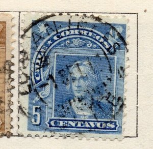 Chile 1905 Early Issue Fine Used 5c. NW-255691