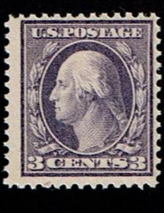Scott #376 F/VF-OG-NH. Scott catalog value - $40.00