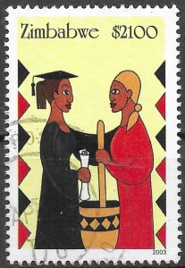 Zimbabwe Scott 948 Used Empowerment of Women  issue of 2003