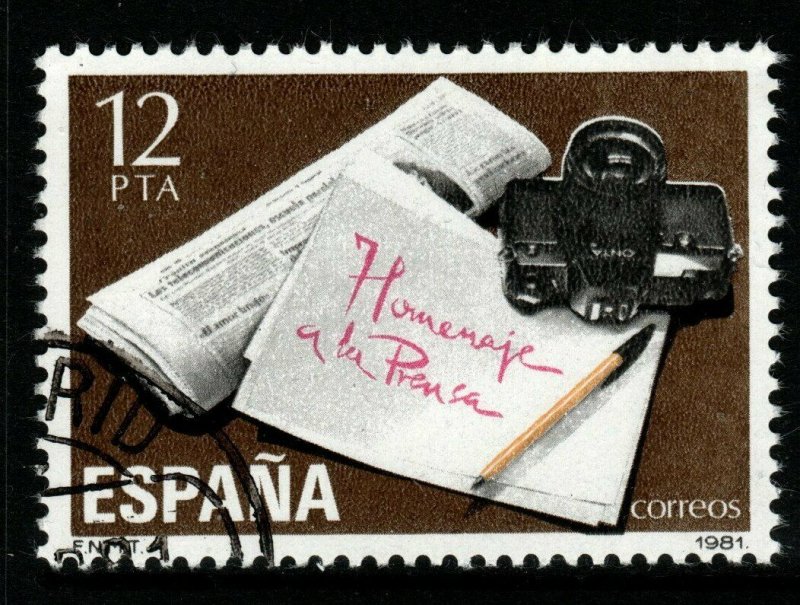 SPAIN SG2637 1981 THE PRESS FINE USED