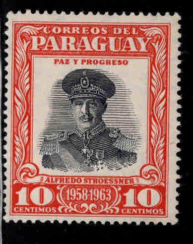 Paraguay Scott 537 MNH** 1958 stamp