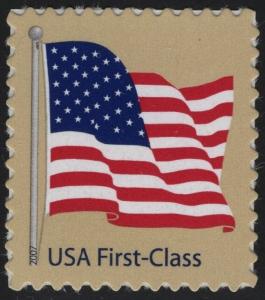 SC#4130 (41¢) Flag Single (2007) SA