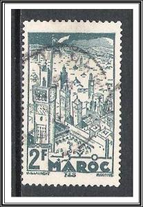 French Morocco #207 Fez Used