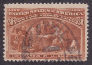 239,used 30c Columbian