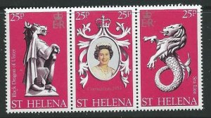 ST.HELENA SG338/40 1978 CORONATION MNH