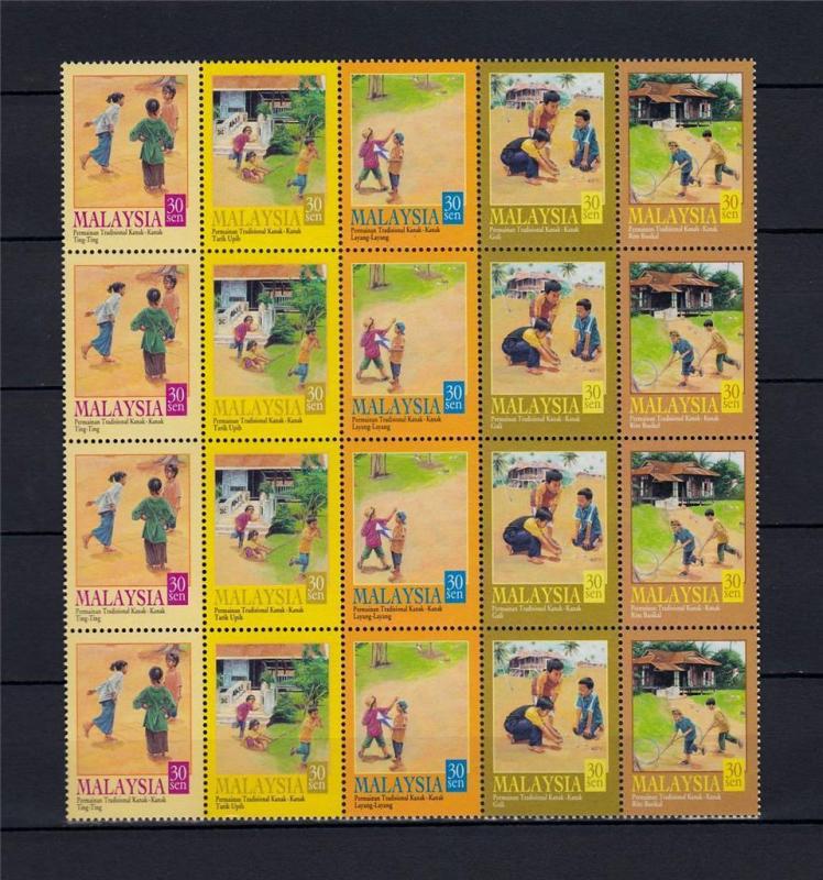 Malaysia 1999 & 2000 MNH Large Lot Sheets & Blocks Flowers Millenium #C967