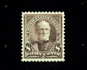 HS&C: Scott #257 Mint Outstanding stamp. VF/XF NH US Stamp