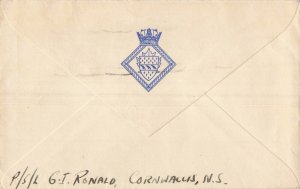 Canada 1944/5 WWII Navy Service in Trinidad Military Cover Group of 3