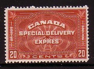 Canada Sc E5 1932 20c Special Delivery stamp mint