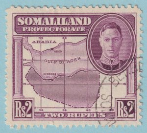 SOMALILAND PROTECTORATE 105  USED - NO FAULTS VERY FINE! - TSE