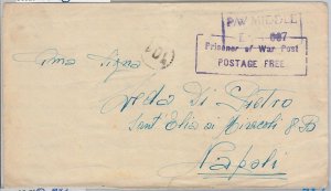 56020 - EEGYPT / WWII - POSTAL HISTORY: COVER from P.W. 1944 MIDDLE EAST 007-