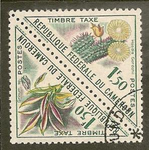 Cameroun      Scott  J39a      Flowers, Flora   CTO
