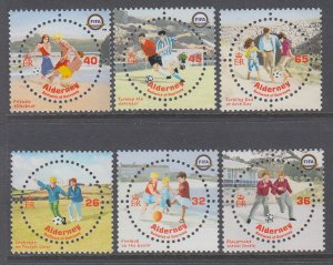 Alderney 227-232 MNH VF