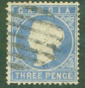 GAMBIA 8 USED (RL) 2806 CV $45.00 BIN $20.00