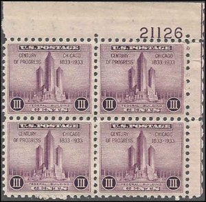 729 Mint,OG,NH... Plate Block of 4... SCV $4.00