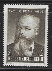 Austria MNH sc# 808 Famous Person