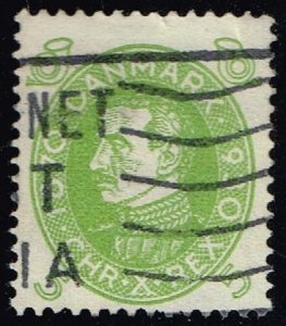 Denmark #210 King Christian X; Used (0.25)