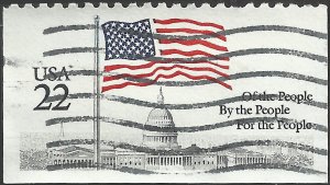# 2116 USED FLAG OVER CAPITOL DOME