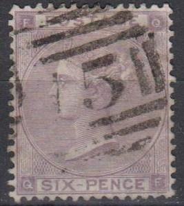 Great Britain #39d F-VF Used CV $190.00 (B1858)