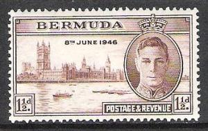 Bermuda #131 Peace Issue MHR