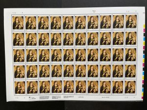 1995 sheet Christmas Madonna and Child Sc# 3003