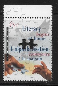 Canada B13 Literacy single MNH