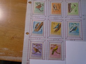 Albania  #  746-53  MNH  Birds