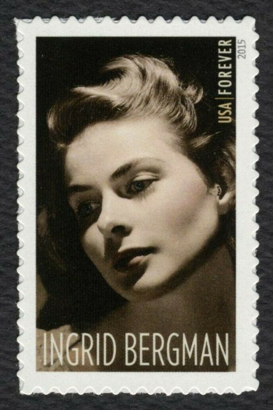 #5012 Ingrid Bergman,  Mint **ANY 5=FREE SHIPPING**