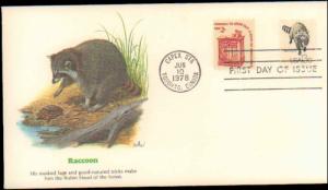 Canada, First Day Cover, Animals, United States