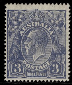 AUSTRALIA GV SG90, 3d dull ultramarine, M MINT. Cat £32.